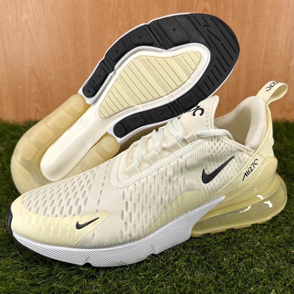Nike Air Max 270 Sail Coconut Milk AH6789-124 Women’s 9 / Men’s 7.5 NWOB